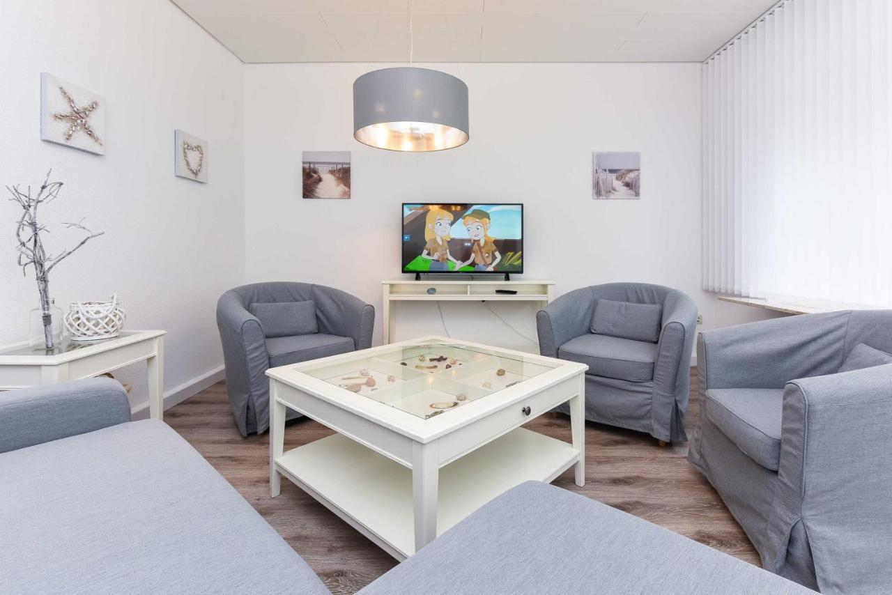 Haus Flinthoern Erdgeschoss Bensersiel Bagian luar foto