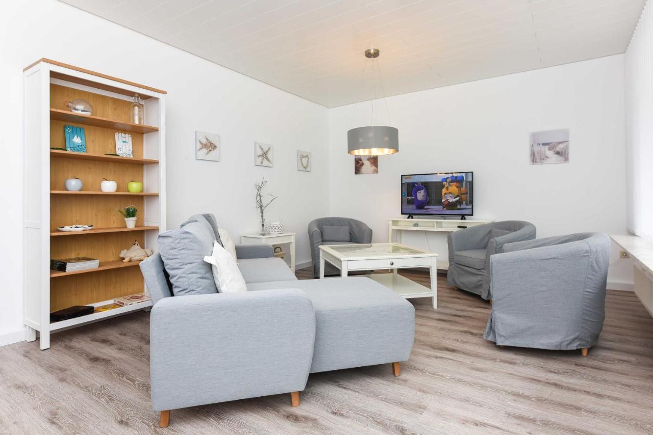 Haus Flinthoern Erdgeschoss Bensersiel Bagian luar foto