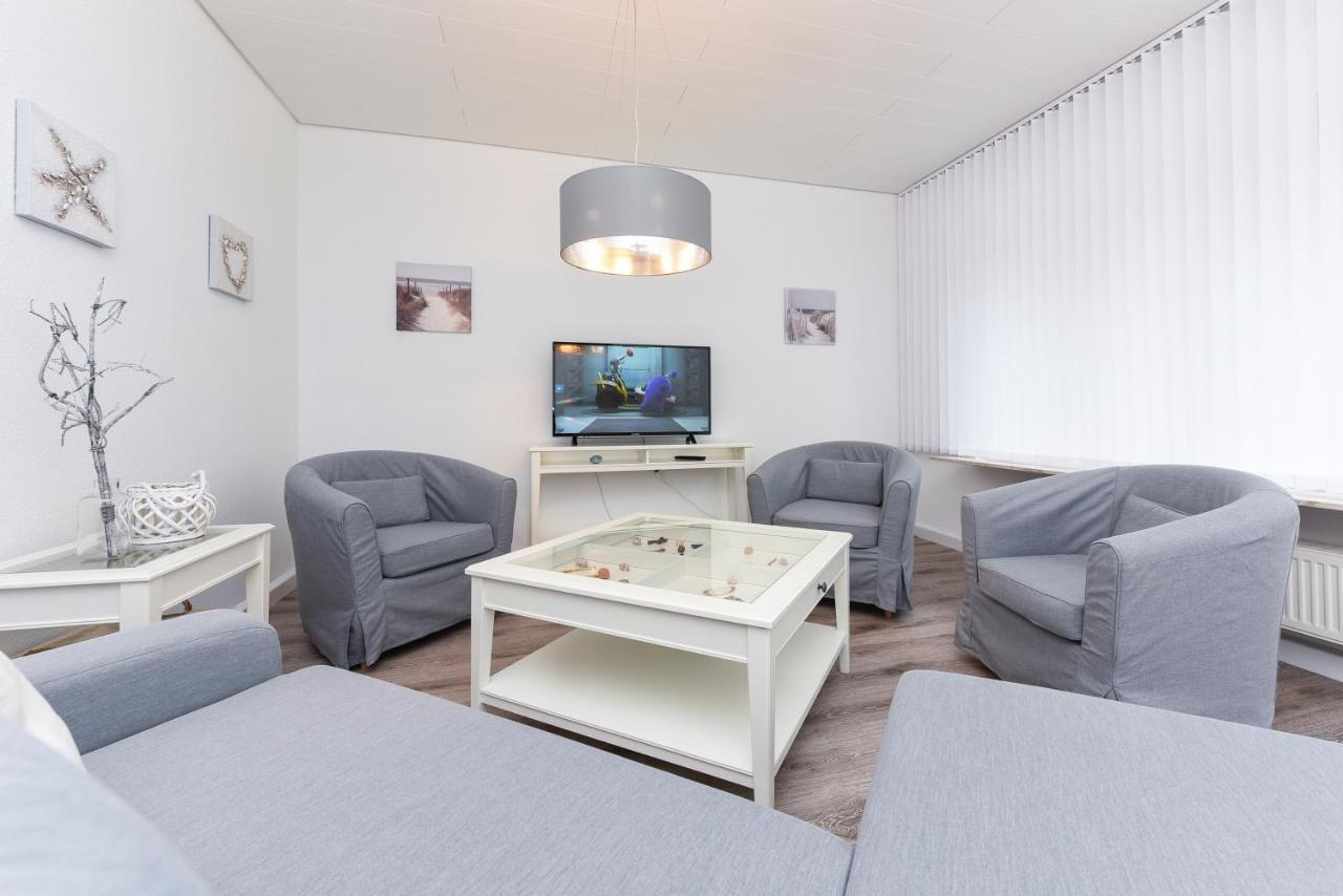 Haus Flinthoern Erdgeschoss Bensersiel Bagian luar foto